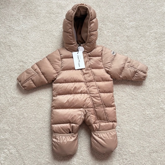 Miles The Label Other - MILES THE LABEL Infant Snowsuit in Sand NWT